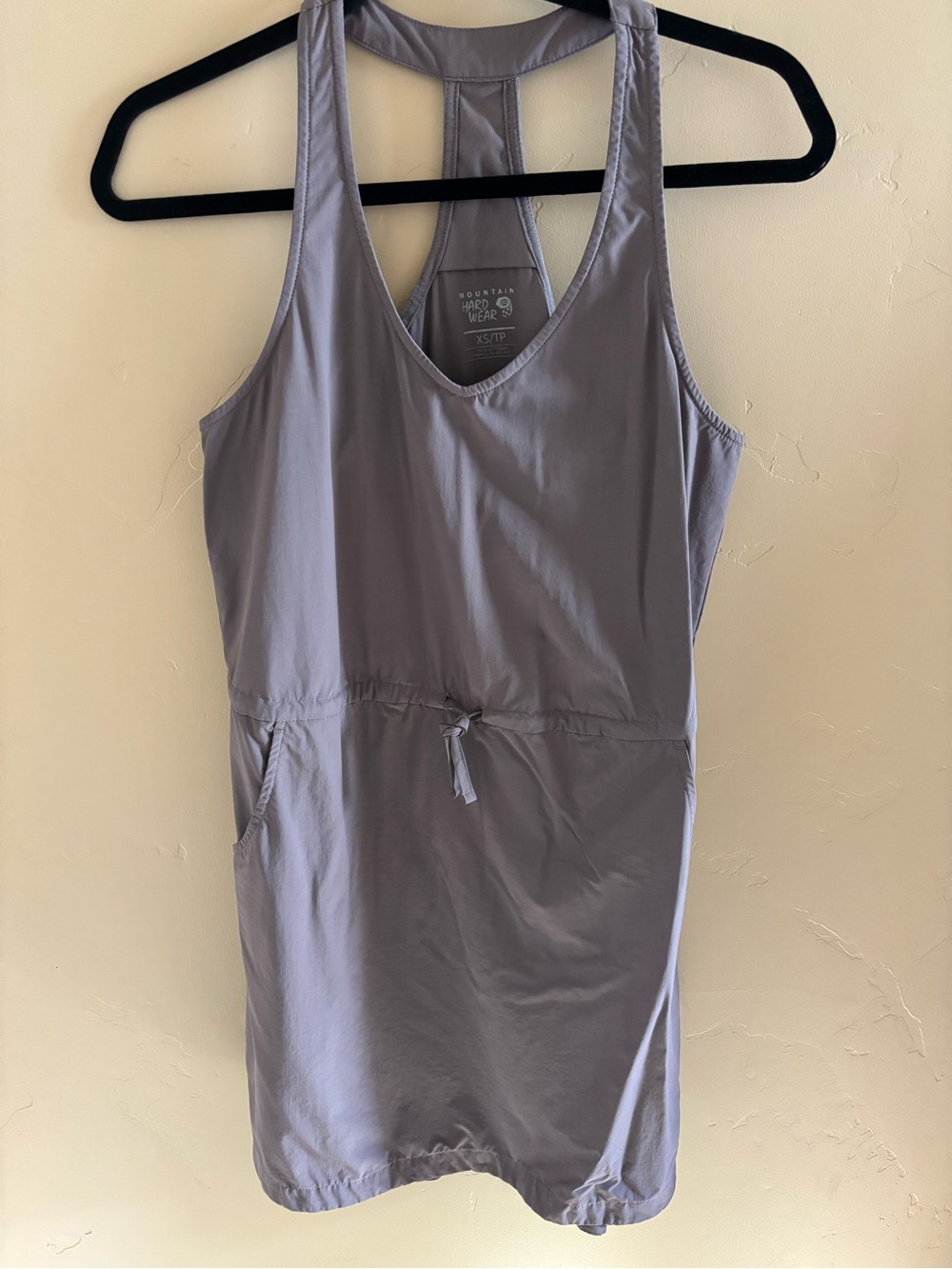 Women's Gray Lavender Racerback Dress